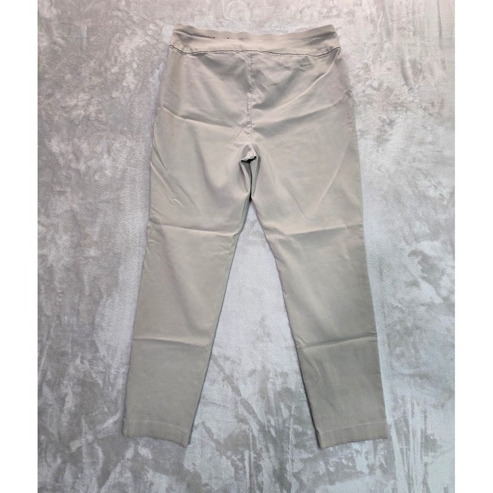 INC International Concepts Womens Sage Green Cargo Pants Straight Leg Size 14